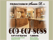 Tablet Screenshot of kitchendesignbysusand.com